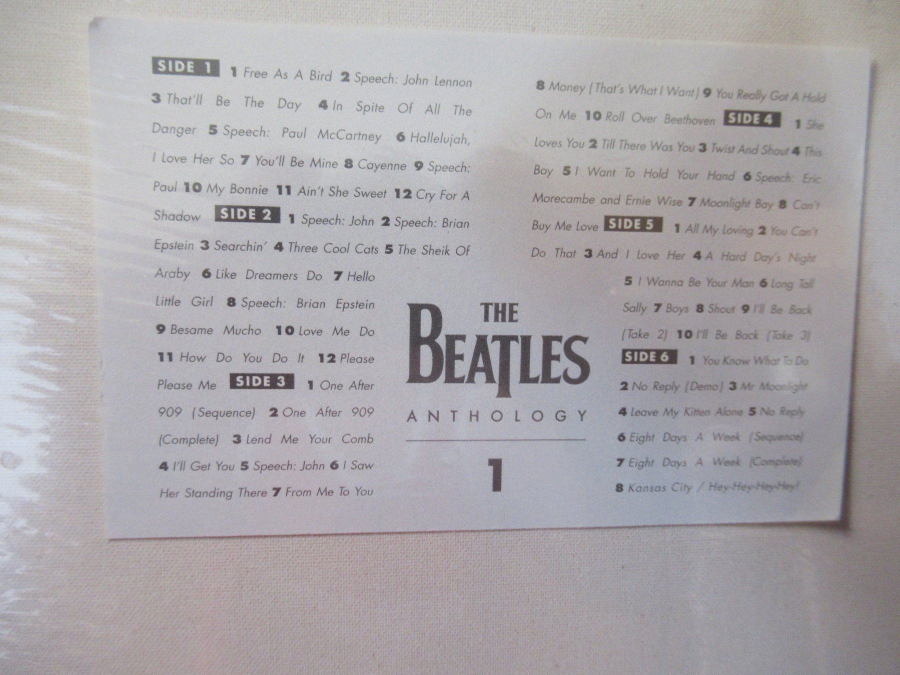 Schallplatten: THE BEATLES - ANTHOLOGY 1 – Gebraucht aus Grône von Mire01 1