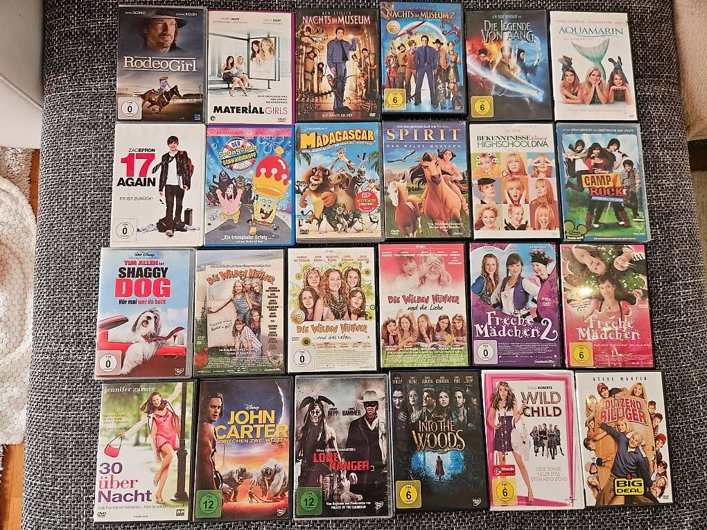 Tutti i DVDs: Dvd Kinderfilme 24stk – Usato da Blankenburg venduto da kat_hx7f