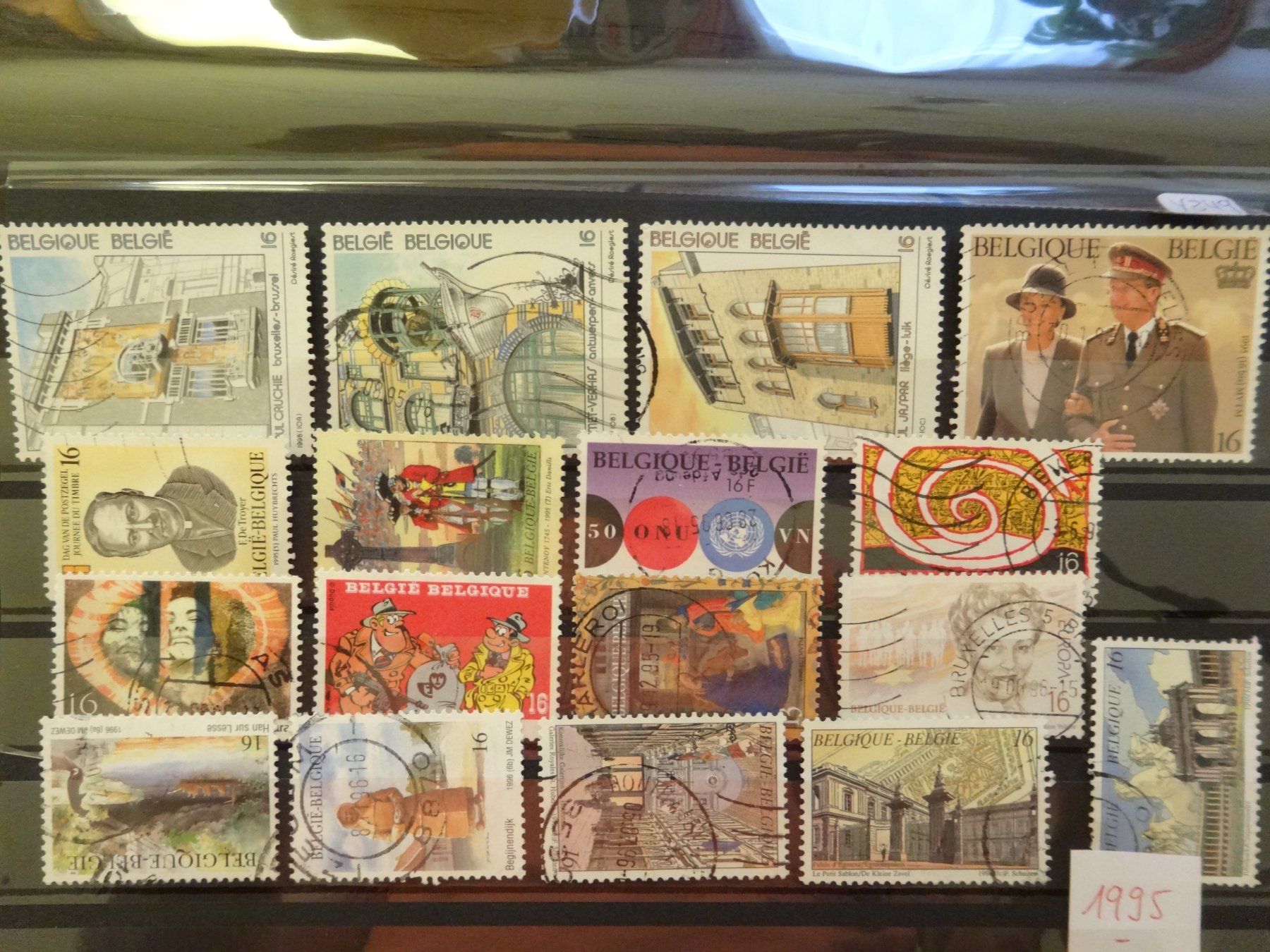 Tutti i francobolli: Belgien Briefmarken gestempelt 1995-1996 – Usato da Zürich venduto da reto33