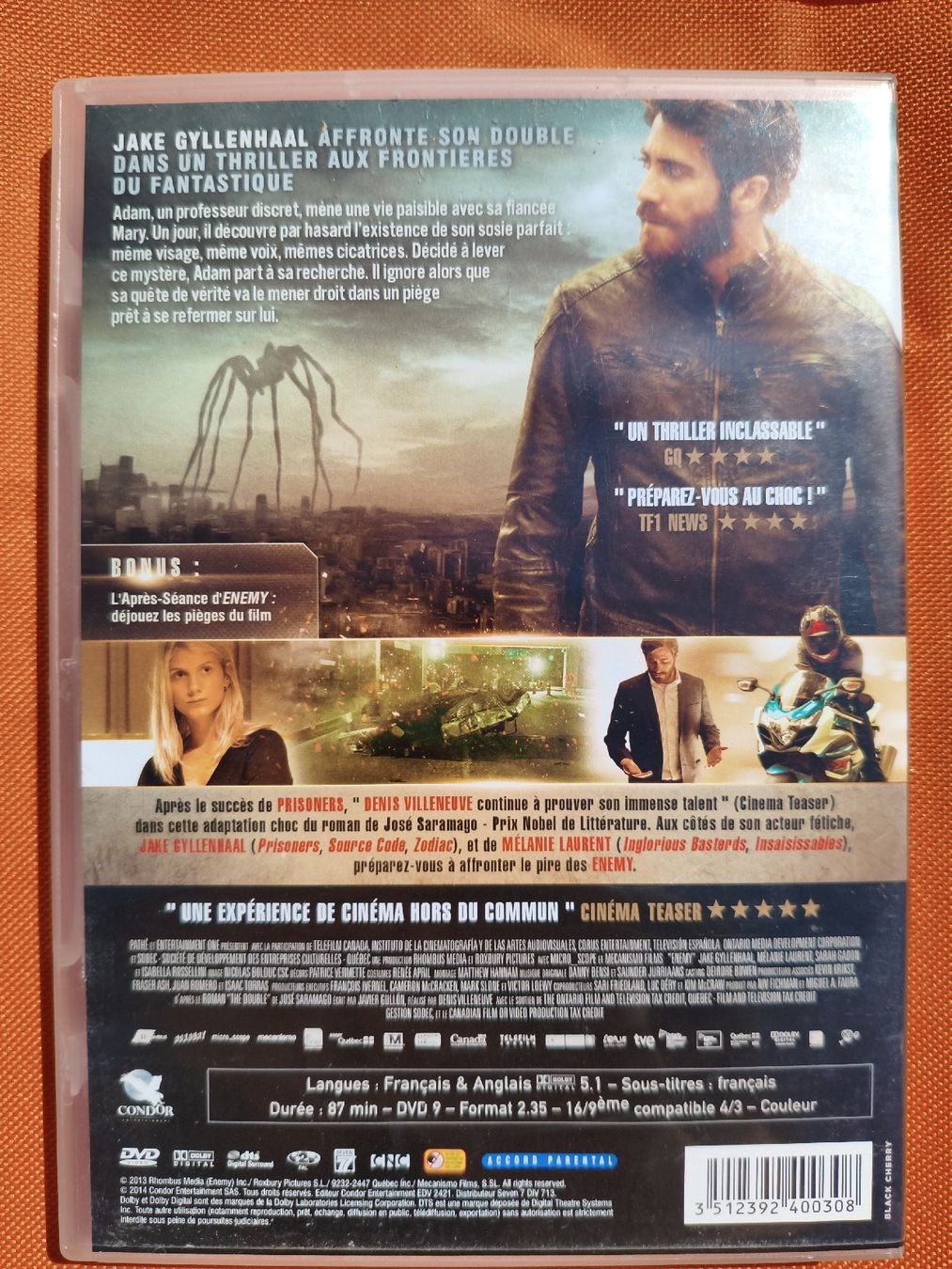 Alle DVDs: Enemy – Gebraucht aus Renens VD von kollar7 1