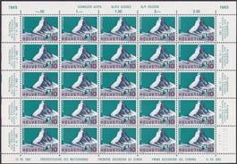 1965, Nr.433.2.02, postfrischer Bogen +Abarten, K: 40.-+