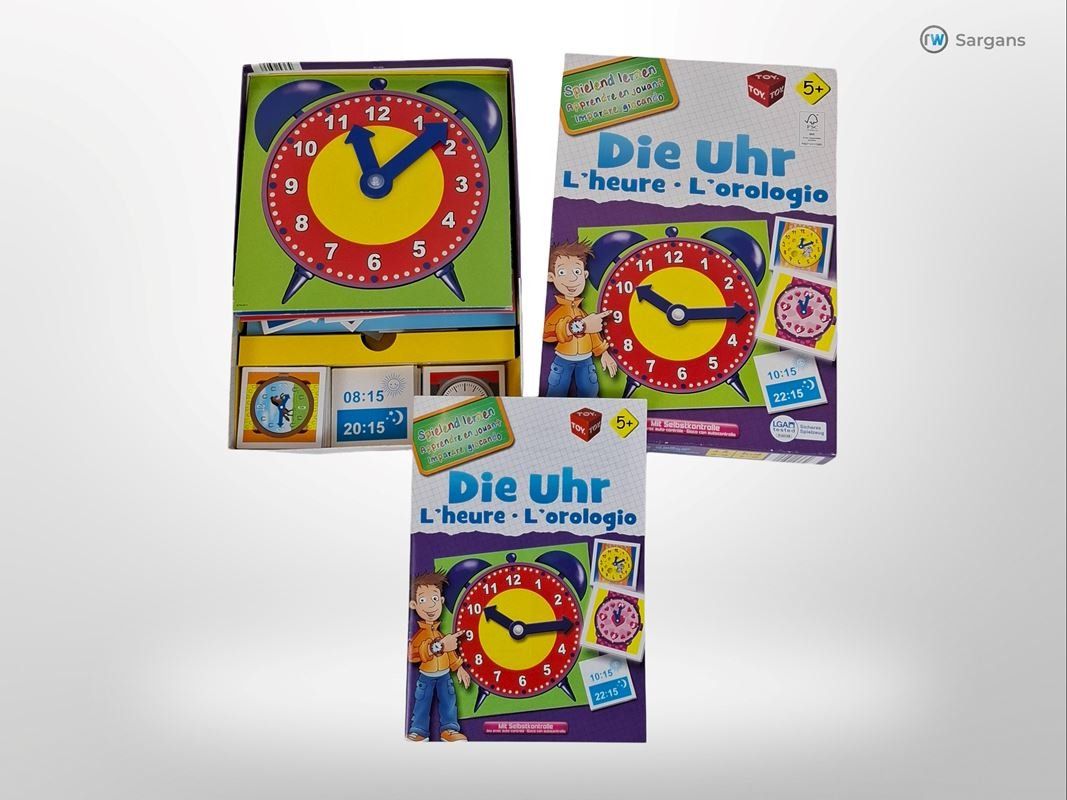 Giochi: INNOVAKIDS Lernspiel "Die Uhr" – Usato da Sargans venduto da Restwert_Sargans 2