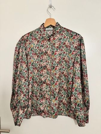 Elegante Sandro Bluse Grösse 2