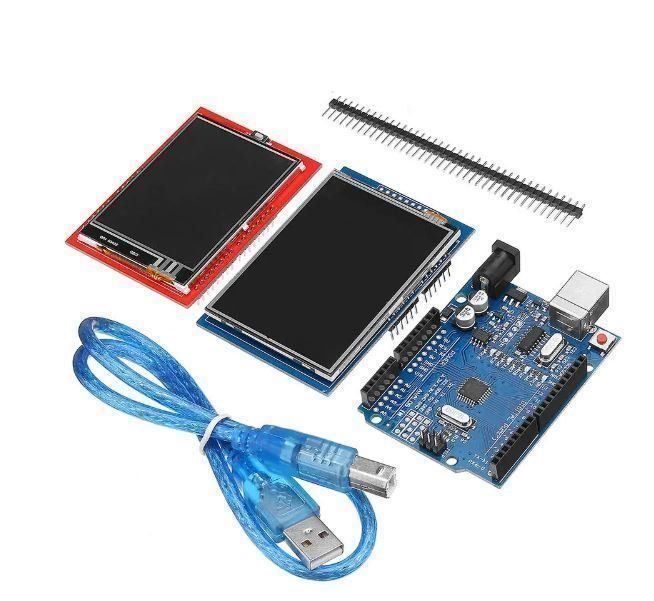 Arduino UNO R3 Klon plus 2 Touch-Display (Neu und originalverpackt) in ...
