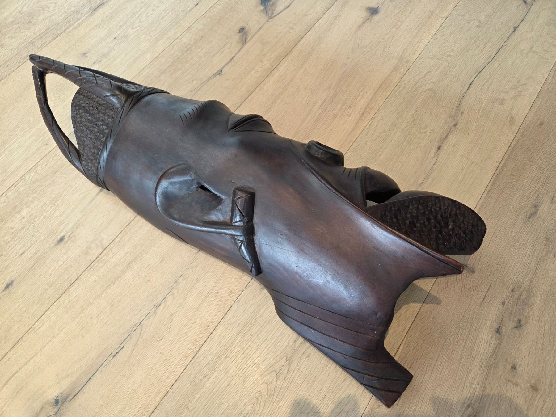 Arte internazionale: Grosse traditionelle handgeschnitzte Holzmasken – Usato da Gersau venduto da pd-design-and-art 4