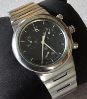 Calvin Klein Chronograph Swiss Made Elegante Herrenuhr 41mm