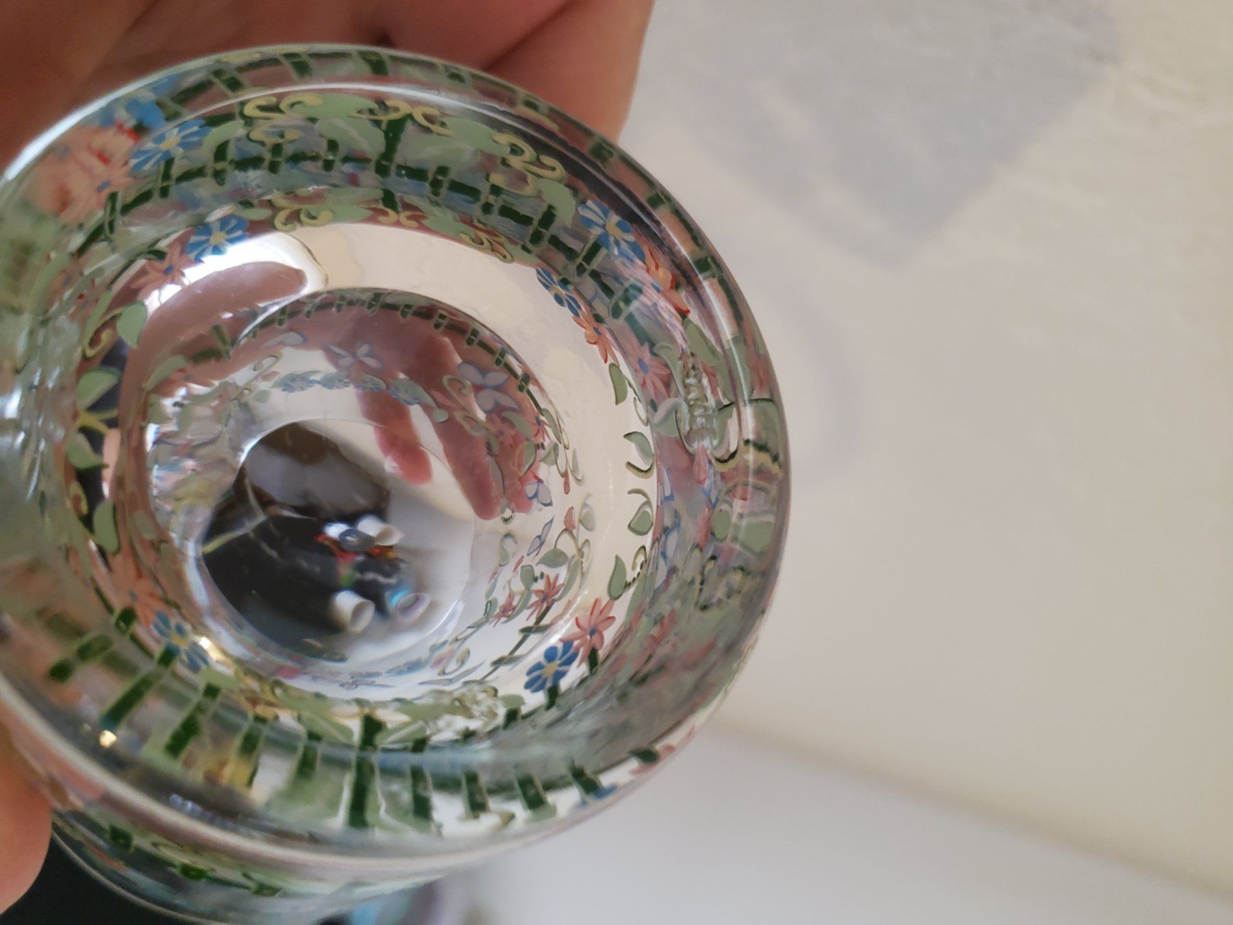 Verres: 3 verres au décor printanier – D'occasion à Rennaz par La_malle_du_dauphin 6