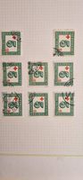 8 seltene Pro Juventute Marken 1944 gestempelt