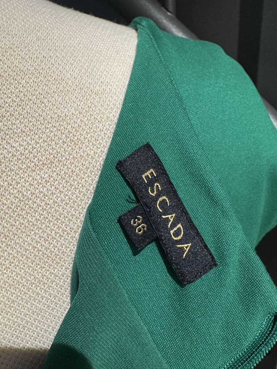 Escada Vestiti: Escada Kleid, Grösse 36, Grün – Usato da Baar venduto da Tg161072 2