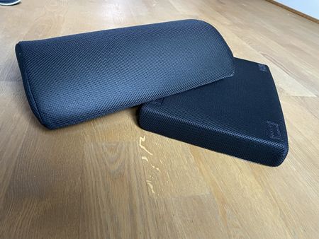 Ergonomische, höhenverstellbare Fußstütze aus Schaumstoff 