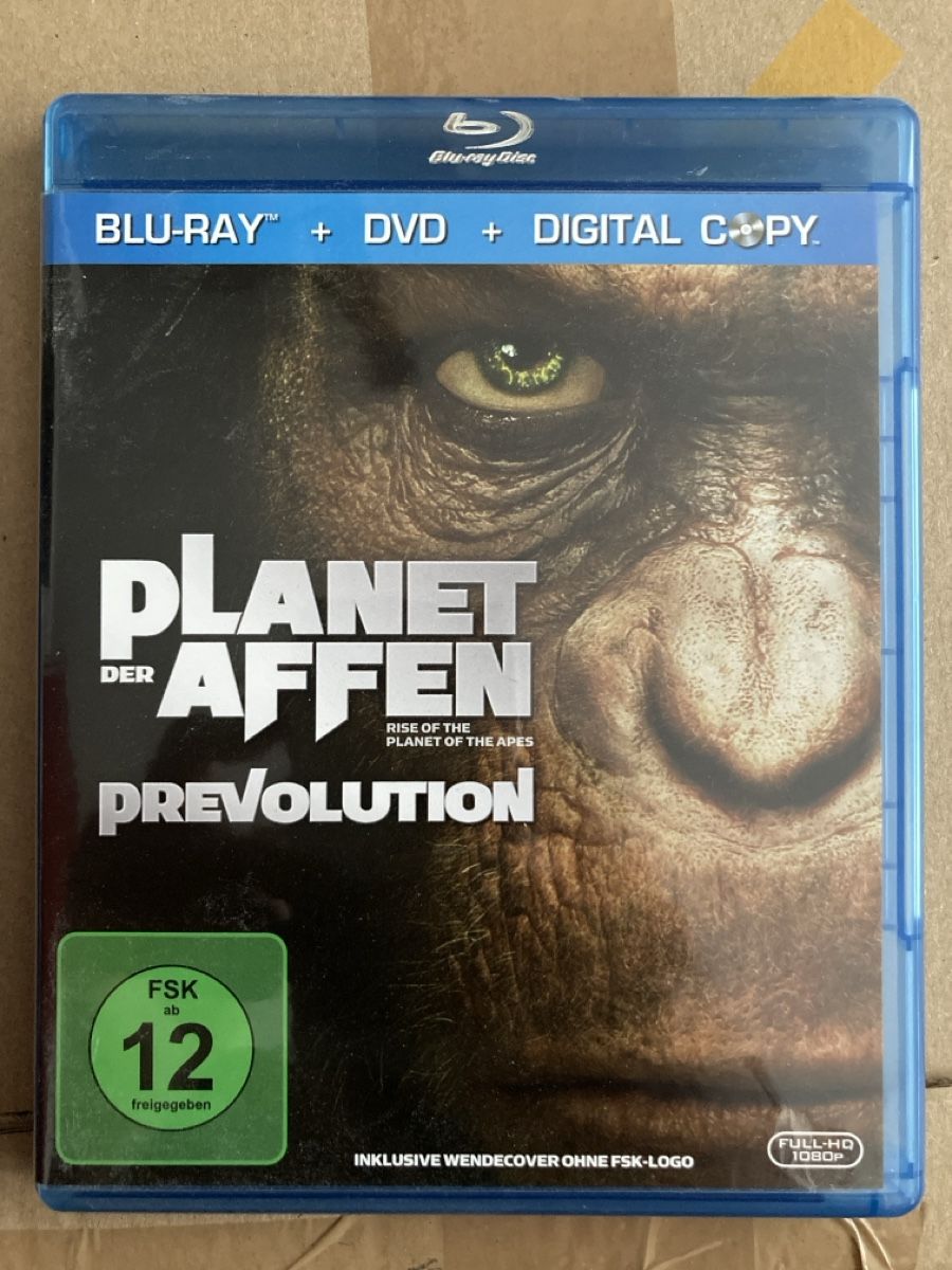 Tutti i DVDs: Planet der Affen Prevolution (Blu-Ray + DVD) – Usato da Neuchâtel venduto da Tradeboi