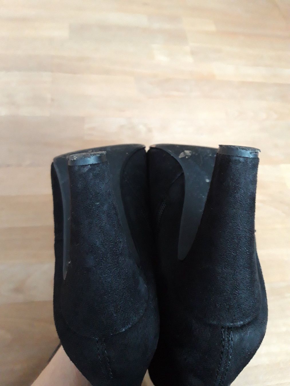Damenschuhe: Overknee schwarz Boho Wildleder Casual Blockabsatz 36 – Gebraucht aus Feuerthalen von tanatha_st 3