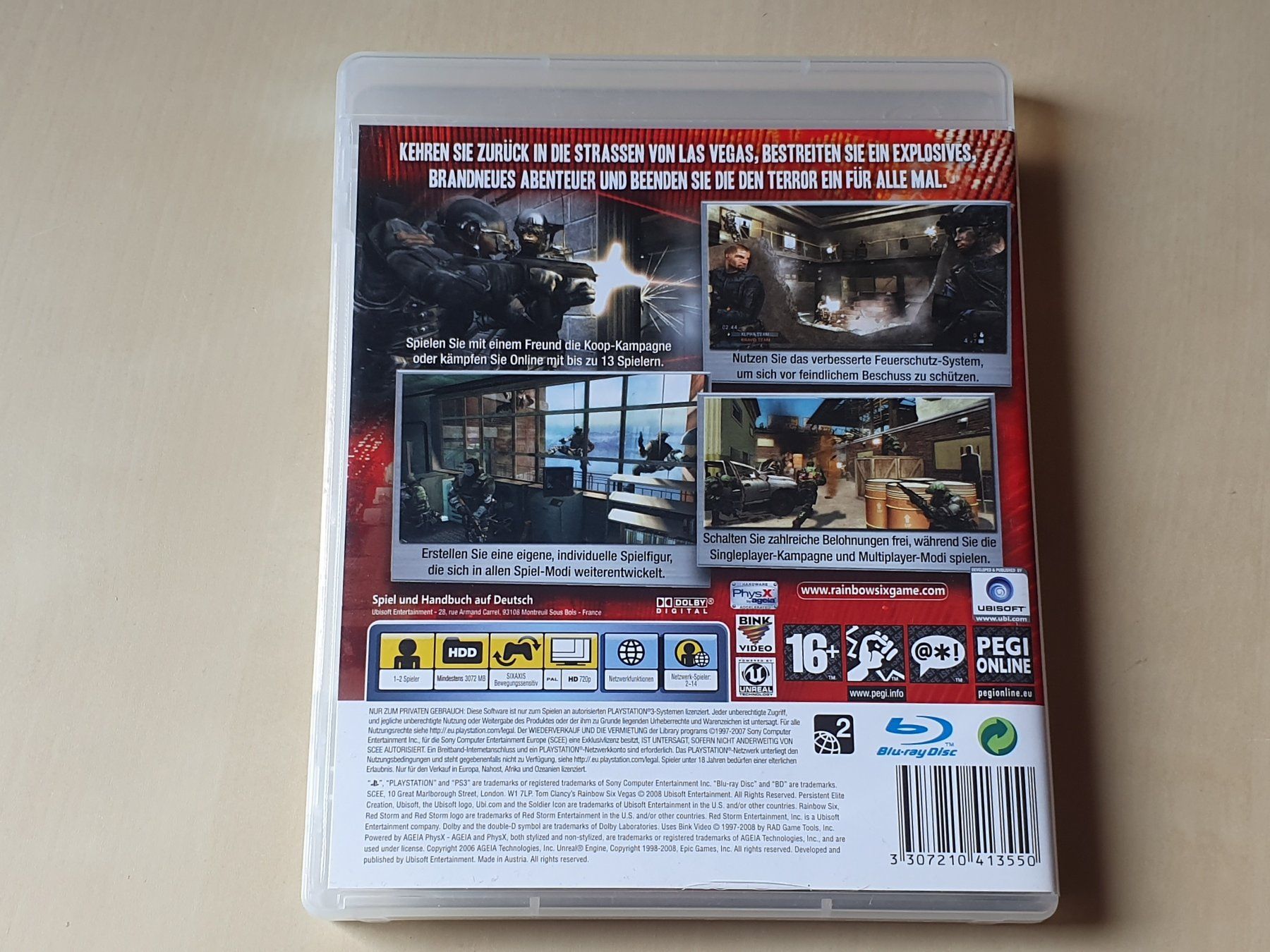 Sony Spiele: Rainbow Six Vegas 2 – Gebraucht aus Stansstad von collectorsshop 1