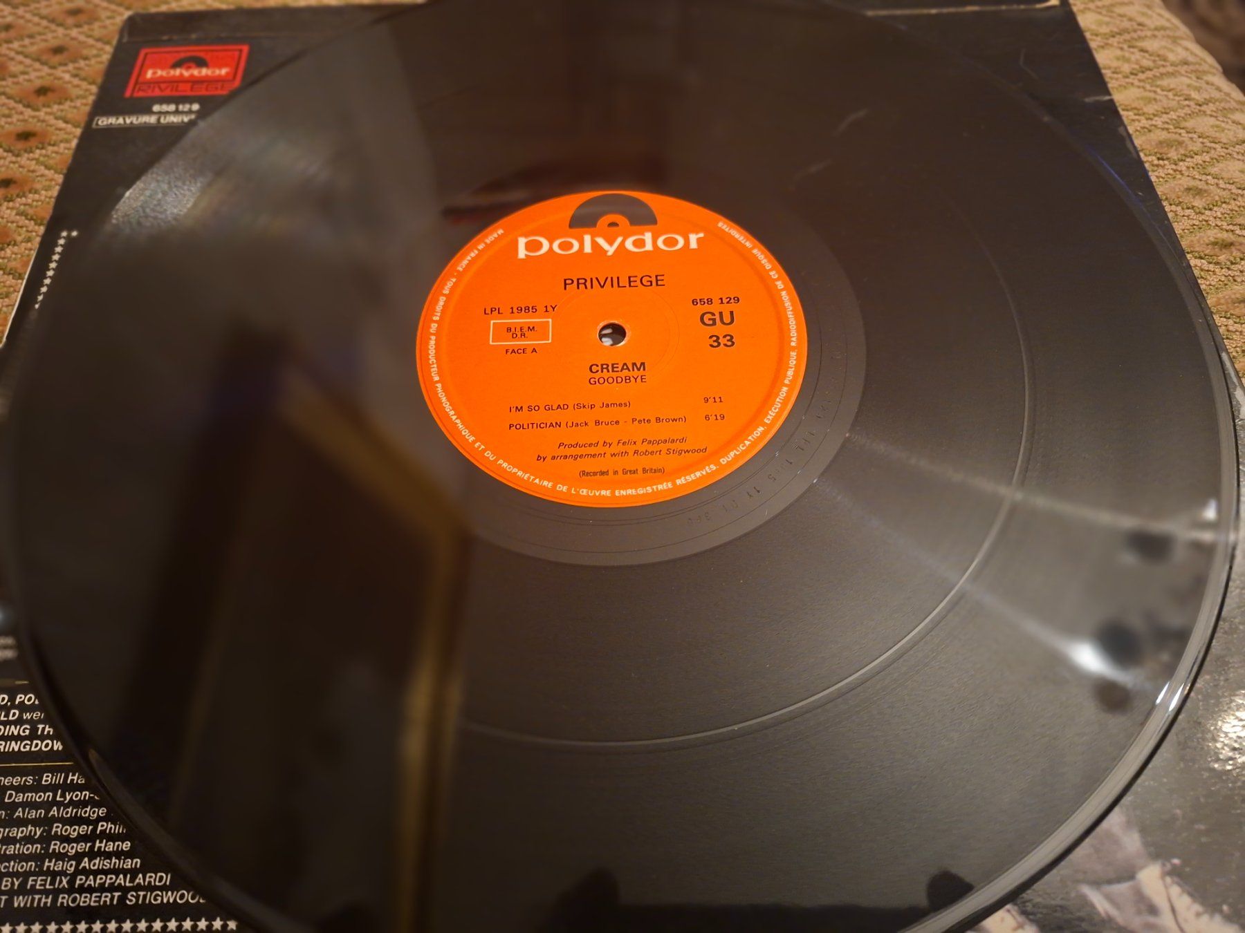 Schallplatten: Rock LP - Goodbye - Cream – Gebraucht aus Bernex von Wannabehasbeen01 3