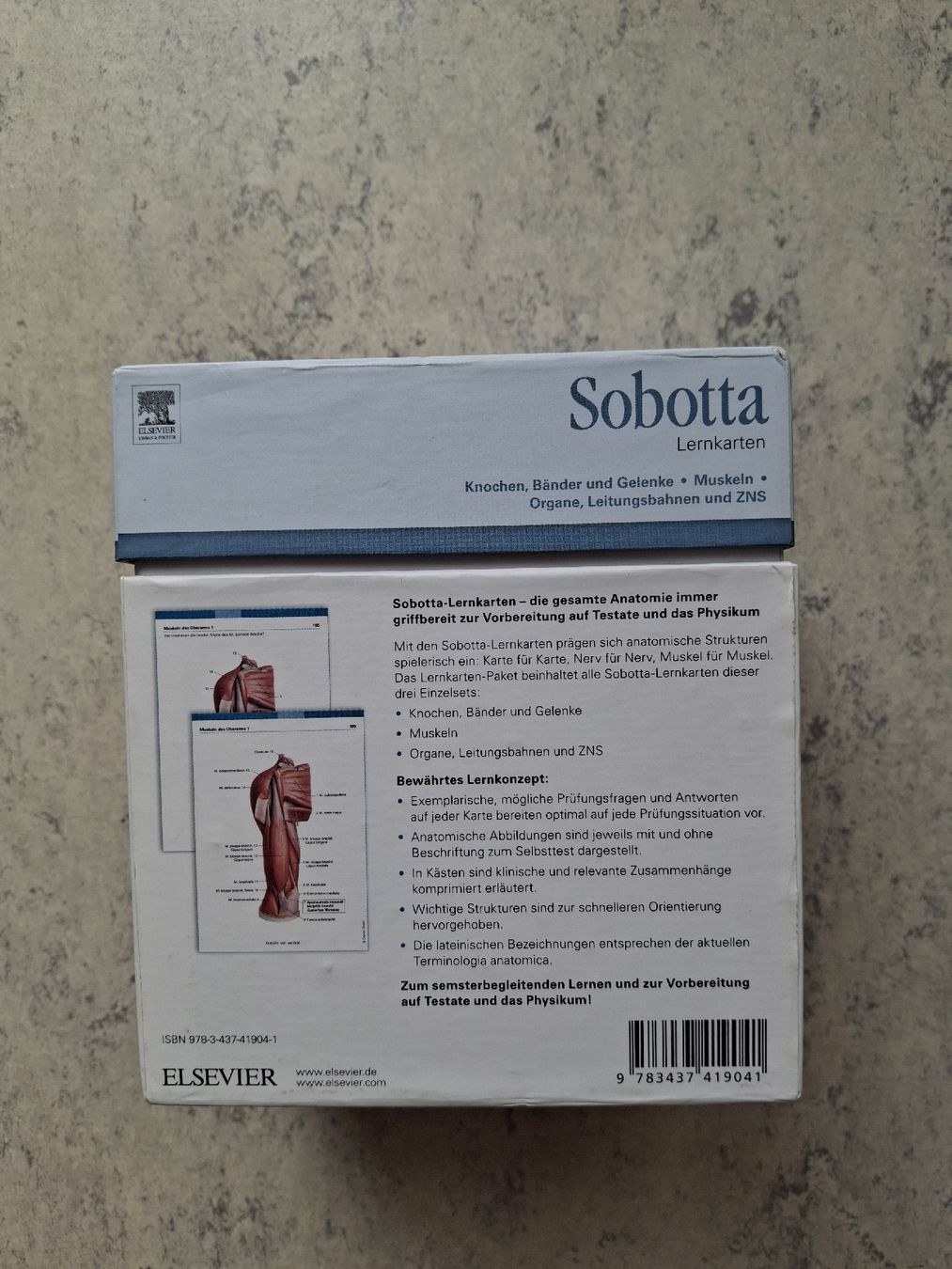Sonstiger Schulbedarf: Sobotta Anatomie Lernkarten guter Zustand – Gebraucht aus Oberdorf SO von Solotech 3