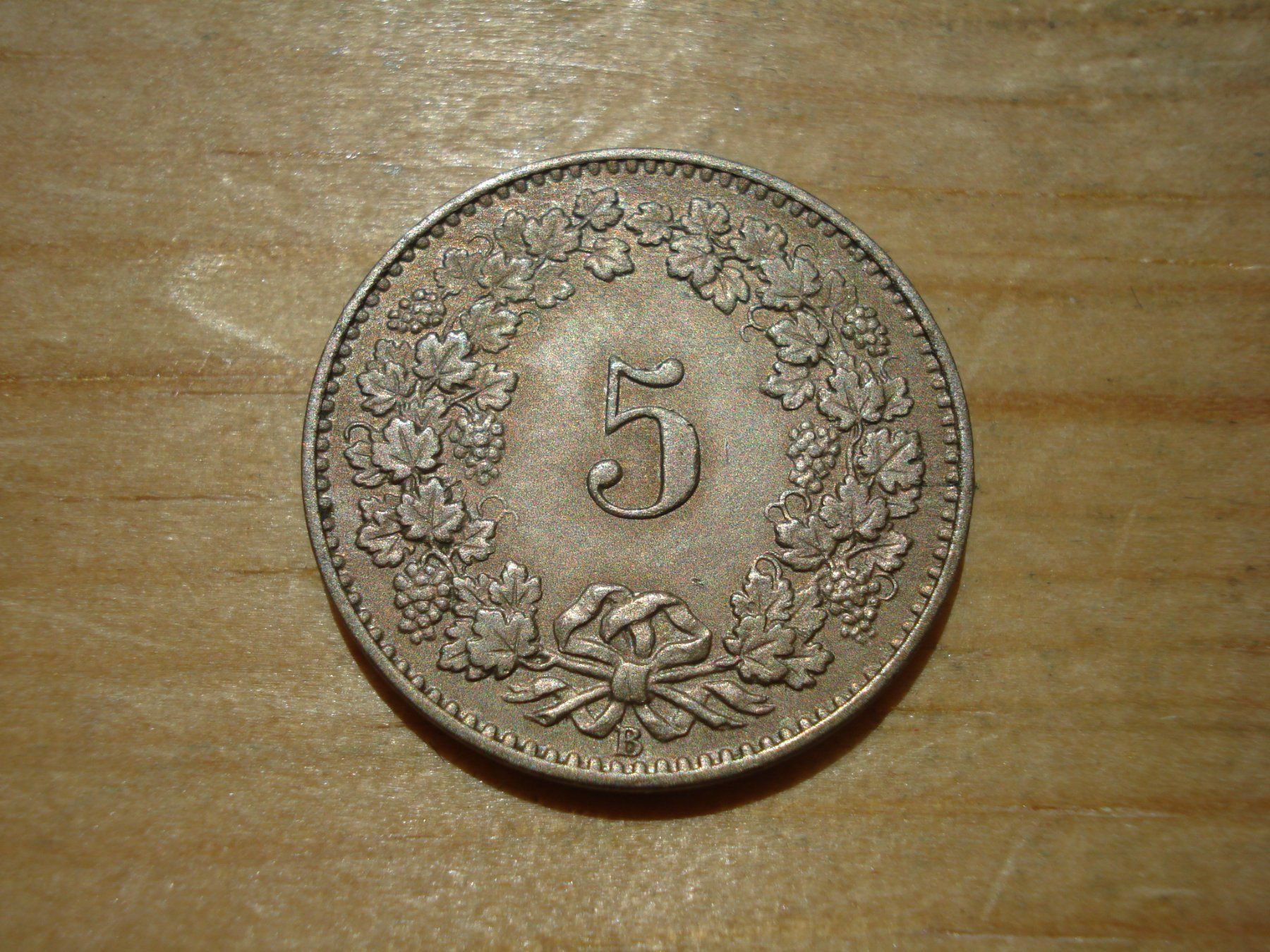 Tutti le monete: (H3) 5 Rappen 1880 VZ – Usato da Erlach venduto da Net-Coins 1
