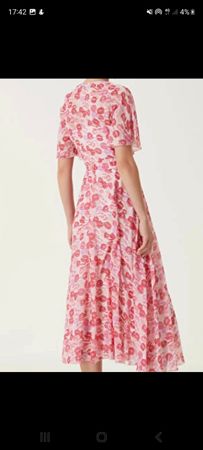 Red Valentino Kiss Print Dress, Size 40 IT, Spring 💋