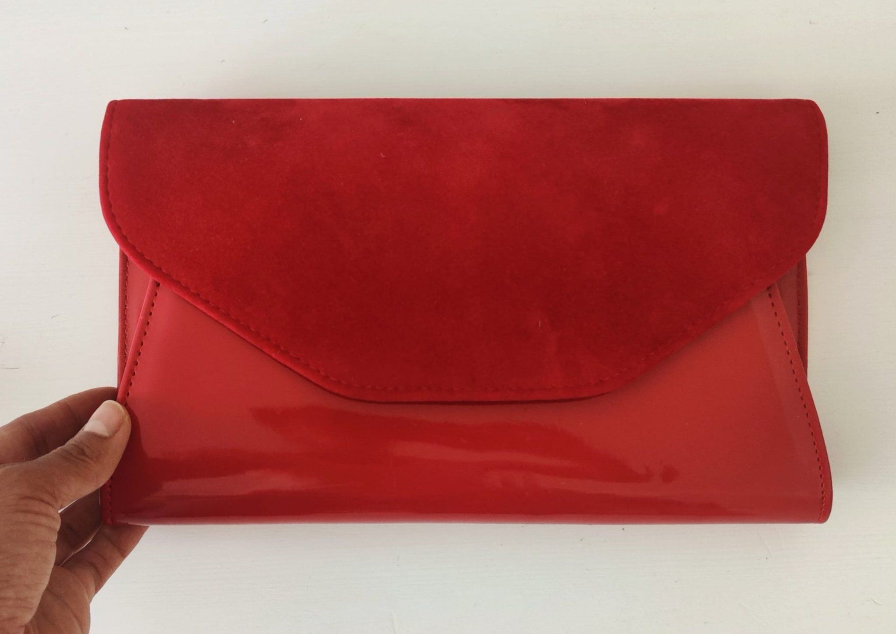Chaussures femmes: Rote High Heels Gr. 39 + Clutch – Neuf (Voir description) à Birmensdorf ZH par mirimiri 1
