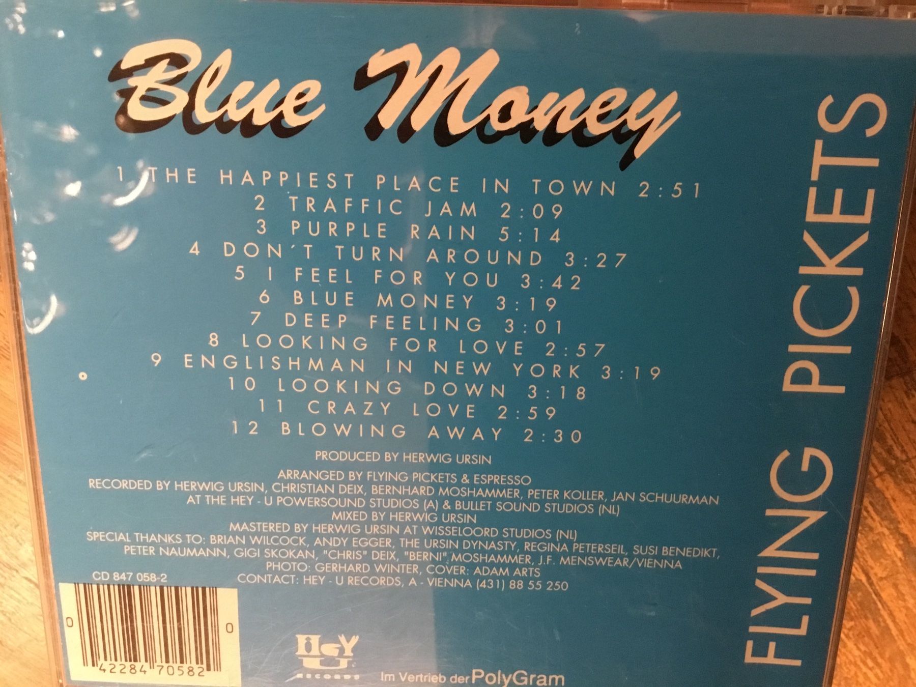 CD: CD Flying Pickets - Blue Money, – Usato da Thierachern venduto da sweden08 1