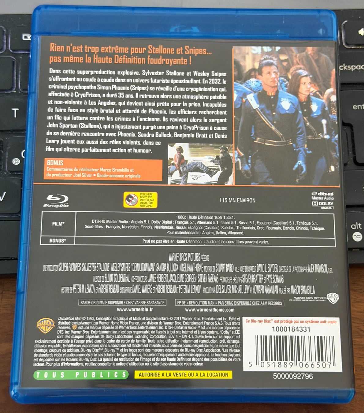 Alle DVDs: Demolition Man (1993) - Blu-ray – Gebraucht aus Semsales von __Florian__ 2