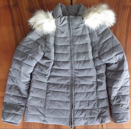 Graue Winterjacke Gr. 38 von Street One