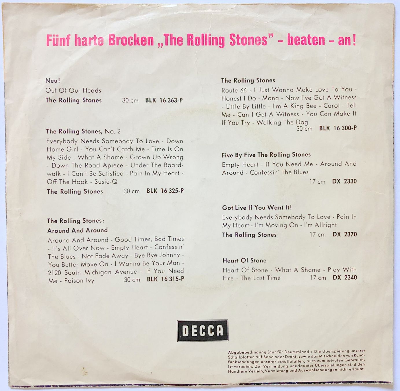 Vinyles: ROLLING STONES - 19th NERVOUS BREAKDOWN – D'occasion à Bottens par hotter-than-hell 1