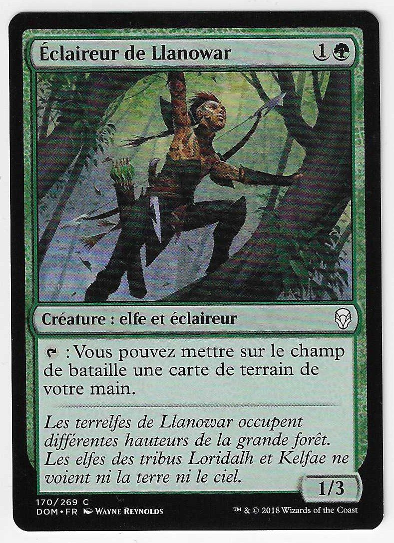 Magic The Gathering Carte collezionabili: [MTG] Llanowar Scout [fr] – Usato da Nyon venduto da LucidumMTG