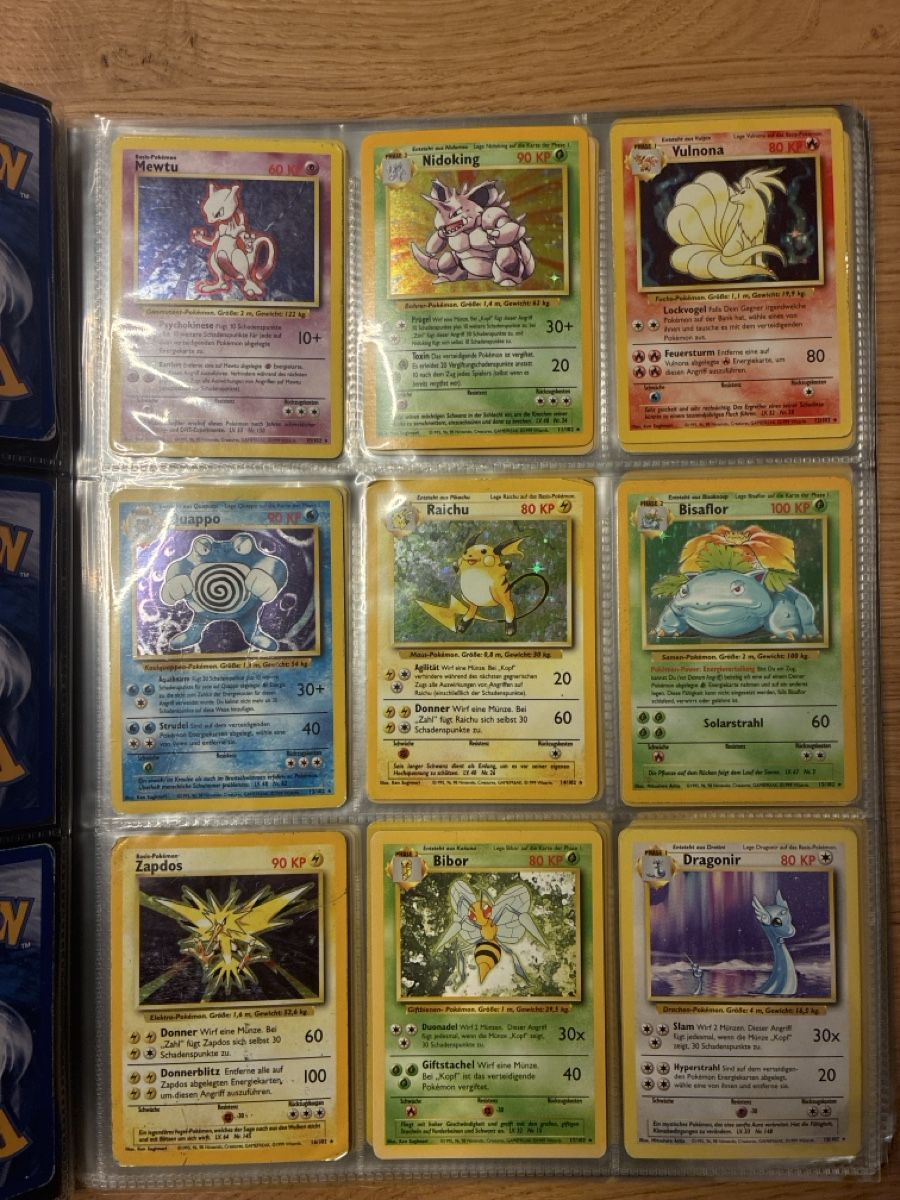 Pokémon Carte collezionabili: Pokemon Sammelkarten Base Set komplett – Usato da Basel venduto da Nintendofan123 1