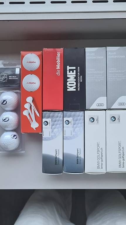 Palloni: Golfbälle mit Logos - Titleis, Srixon, TaylorMade, Vice, etc – Usato da Gwatt (Thun) venduto da inf_hgc8 2