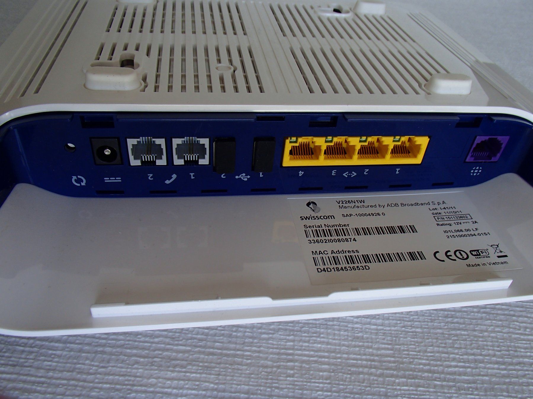 Swisscom Modem & Router: Swisscom Internet Box 2 - Neuwertig - In Originalverpackung – Usato da Schöfflisdorf venduto da pullux 6
