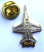 Pin MILITÄR  Flugzeug FA / 18