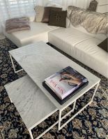 Elegantes Bolia Marmor Couchtisch Set – Como Medium & Low