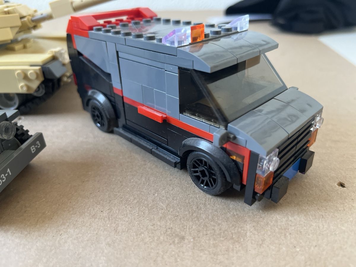 Kit di costruzioni: A-team m1a1 abrams panzer jeep bricks klemmbausteine  – Usato da Trimstein venduto da Easyp 2