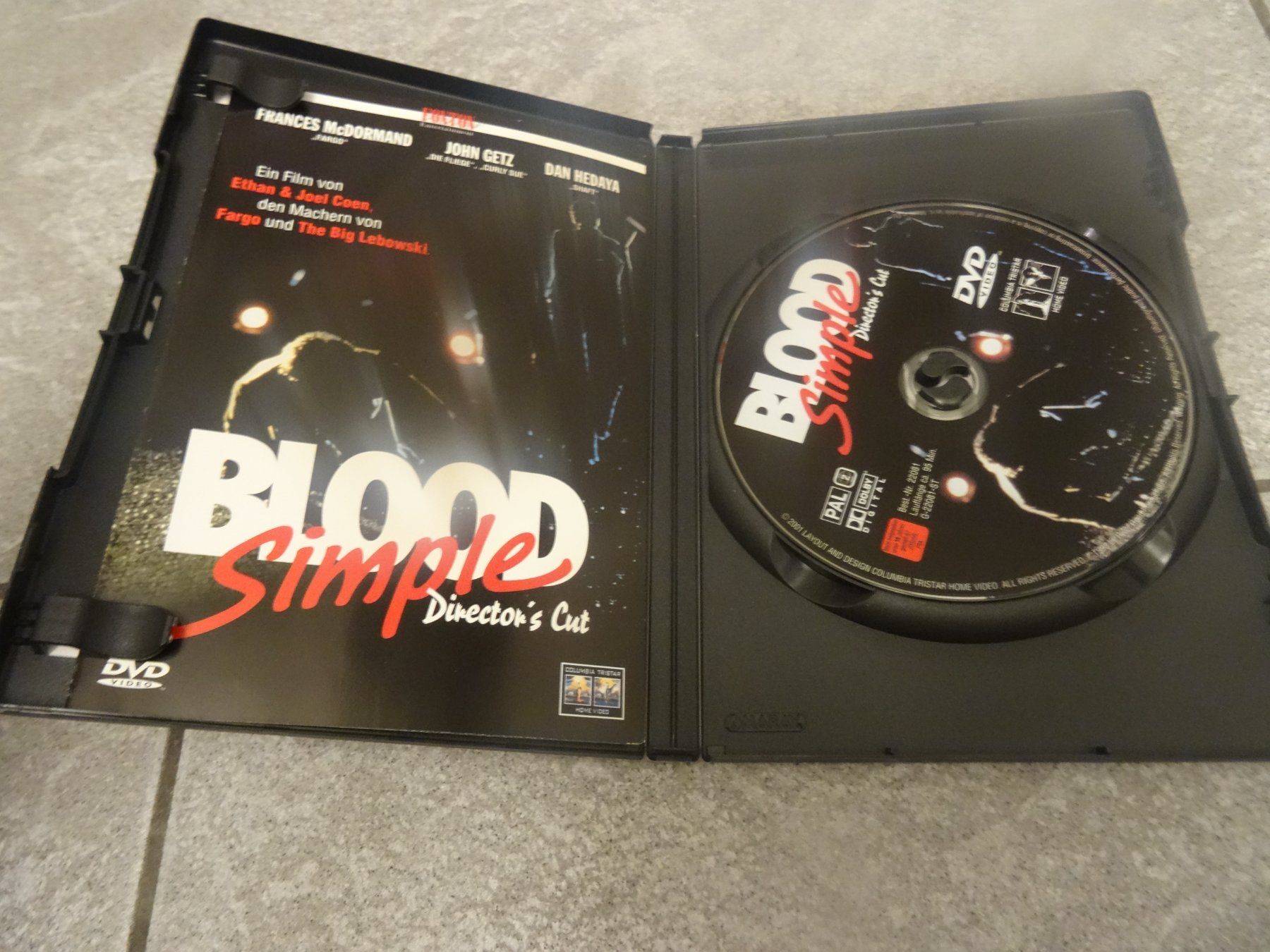 Tous les DVDs: Blood Simple Director's Cut DVD – D'occasion à Olten par Disc-Verkauf 1