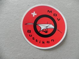 Abziehbild Kleber 45 Jahre Delta Segler Flugzeug Verein SZ