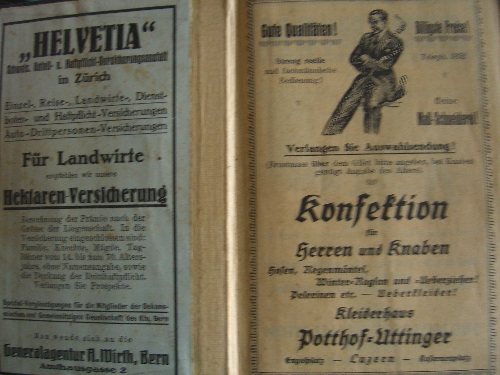 Libri: Schreibkalender Moser 1925 – Usato da Bischofszell venduto da Joachim-115 2