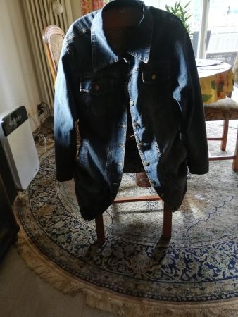 Damen Mantel halblange Jeans