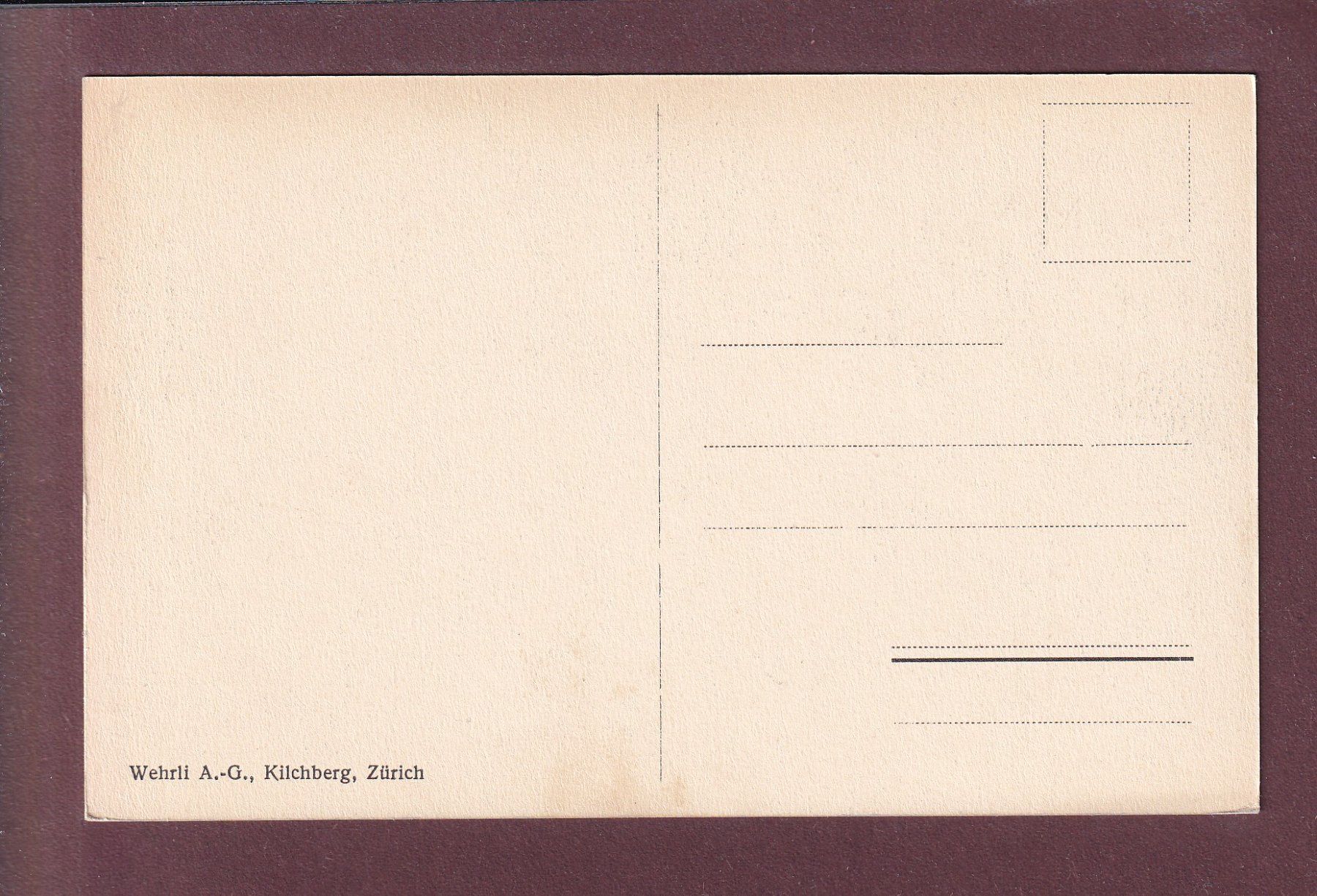 Cartoline postali: AARESCHLUCHT - Frau – Usato da Pully venduto da nicecards 1