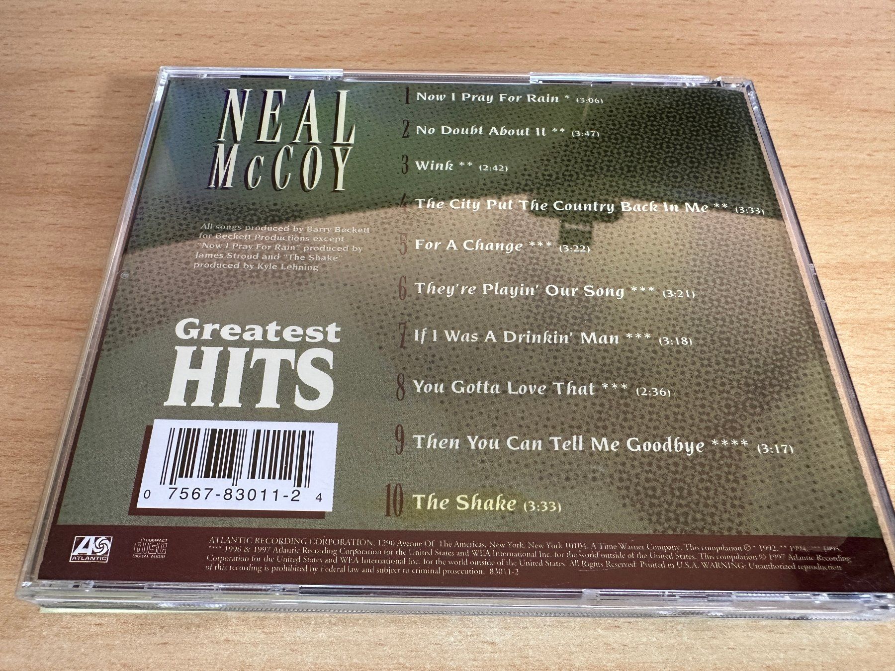 CD: Neal McCoy – Greatest Hits – Usato da Rikon im Tösstal venduto da Alpenmutz 1