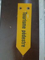 Wanderwegweiser Touristen