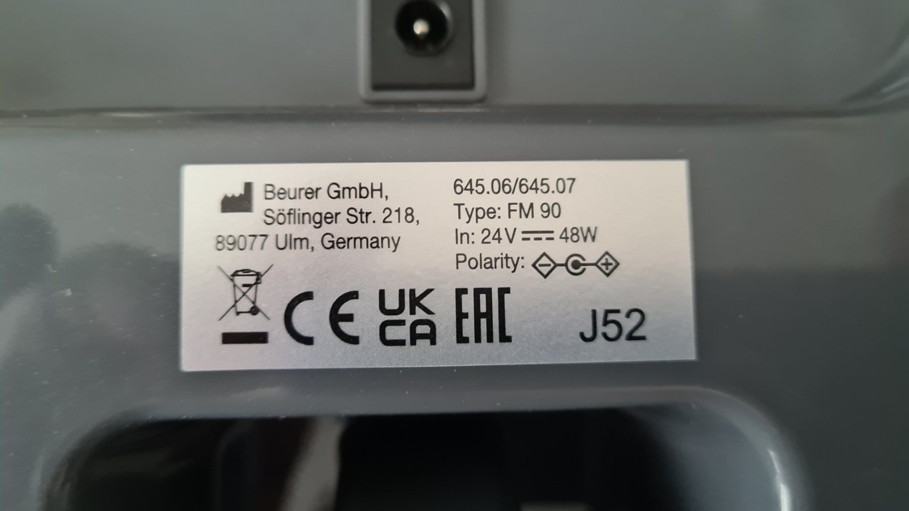 Beurer Dispositivi per massaggi: Fussmassagegerät Beurer FM 90 – Usato da Zürich venduto da Agios 4