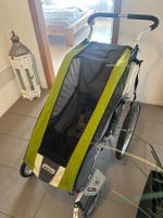 Chariot Cougar 1 VeloPlus Kinderanhänger gebraucht grün