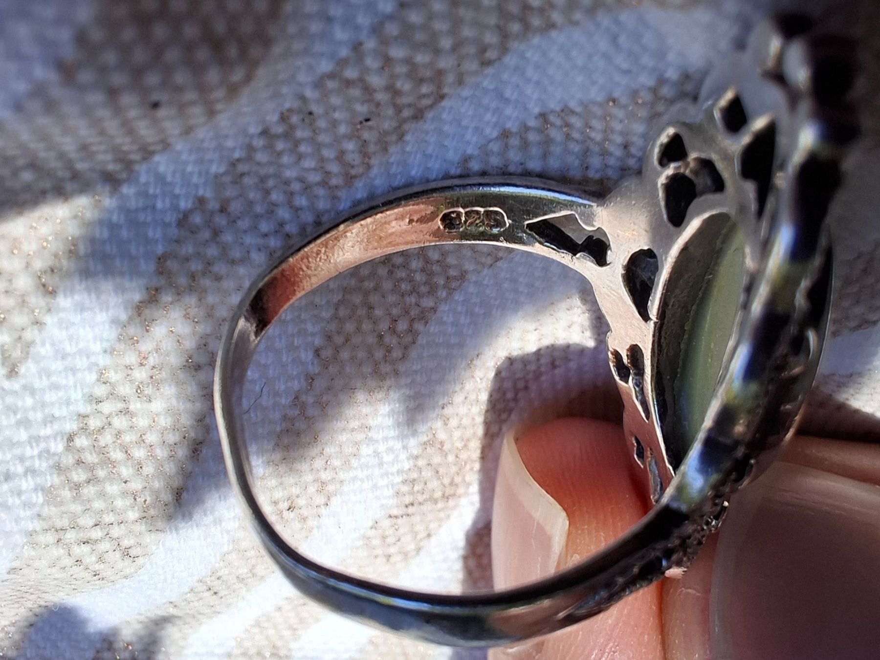 Anelli: wunderschöner Ring aus 925 Silber – Usato da st.gallen venduto da mona3 2