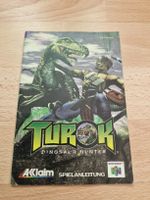 Turok Dinosaur Hunter N64 Anleitung Deutsch Booklet Manual