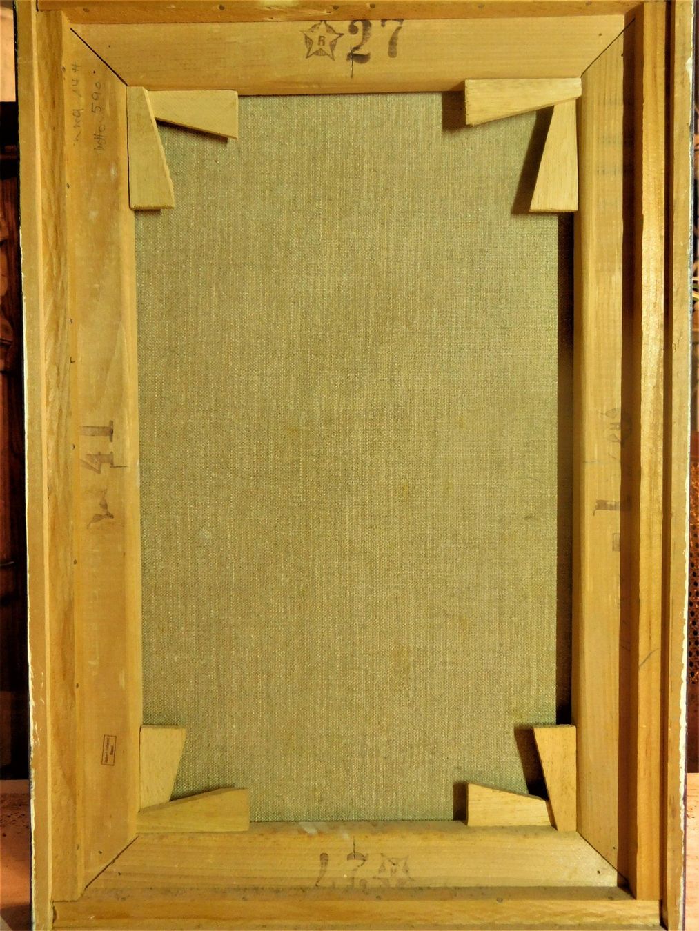 Gemälde: Original Wanner - Mischtechnik -Akryl auf Leinen – Gebraucht aus Emmenbrücke von Ulisse-22 5