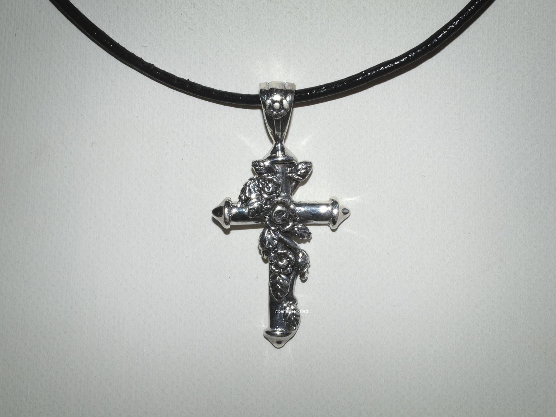 Ciondoli: Anhänger Kreuz, Silber 925 – Nuovo e nell'imballaggio originale da Mumpf venduto da perlenwerkstatt