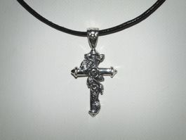Anhänger Kreuz, Silber 925