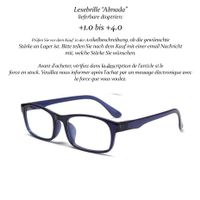 Lesebrille Almada +1.0 +1.5 +2.0 +2.5 +3.0 +3.5 +4.0