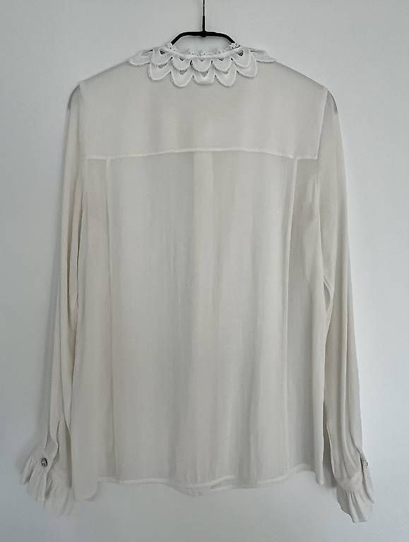 Maje Camicette: Maje Bluse mit Spitzenkragen Gr. 1 - neuwertig – Nuovo (secondo la descrizione) da Weinfelden venduto da Caro_rue 1
