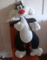 Warner Bros Sylvester Plüschfigur schwarz weiss gebraucht